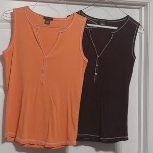 Set of Eddie Bauer sleeveless shirts